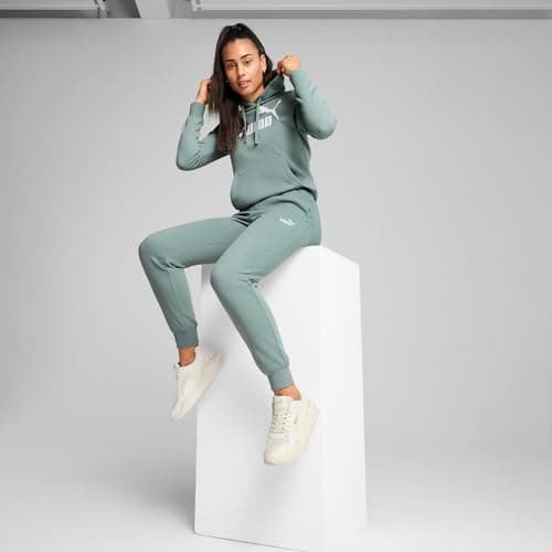 Thumbnail 4 de Puma ESS No. 1 Logo Hoodie Green Moon, talla S