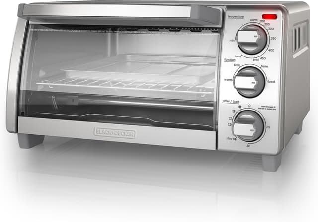 Detalle de BLACK+DECKER TO1760SS 4-Slice Toaster Oven