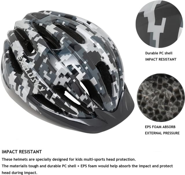 Detalle 2 de Exclusky Kids Bike Helmet 50-57cm