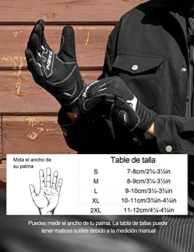 Thumbnail 5 de INBIKE IM902 Guanti da moto traspiranti full finger touch screen