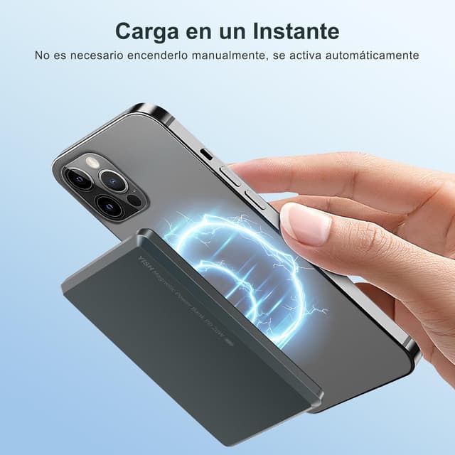 Thumbnail 2 de YISH Batería Externa MagSafe 5000mAh 20W PD