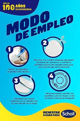 Thumbnail 6 de Scholl Plantillas LiquiFlex Mujer - Soporte Diario con Memoria 🦶