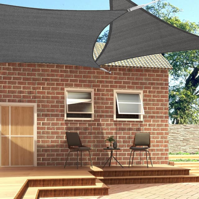 Thumbnail 5 de EUGAD Toldo Vela de Sombra Rectangular/triangular ☂️ Impermeable y UV