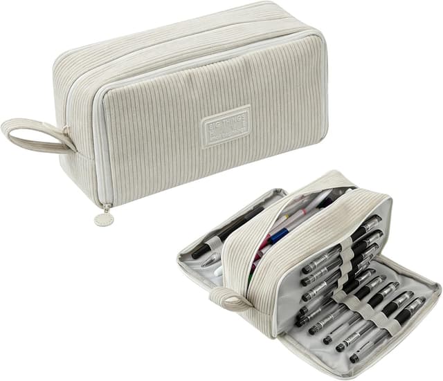 Imagen de Federmäppchen aus Cord Groß 22,5 x 12 x 8 cm en OfertitasTOP