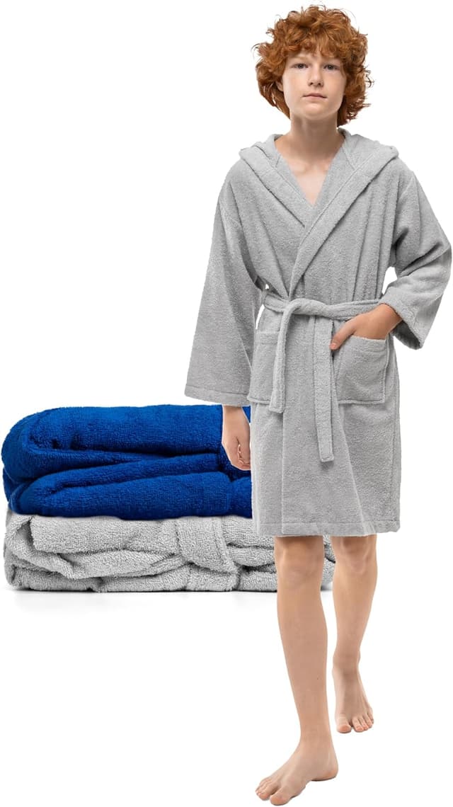 Thumbnail 6 de Twinzen accappatoio bambino adolescente cappuccio