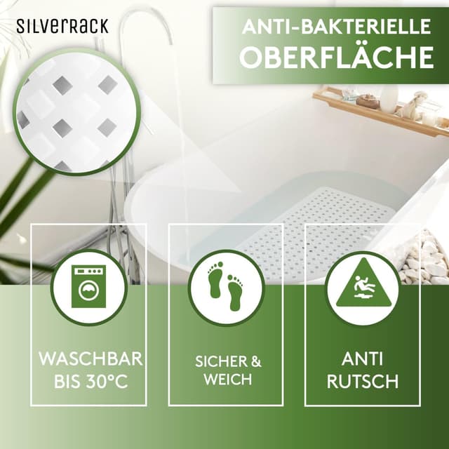 Thumbnail 4 de SilverRack Tapis de bain antidérapant 88 x 40 cm