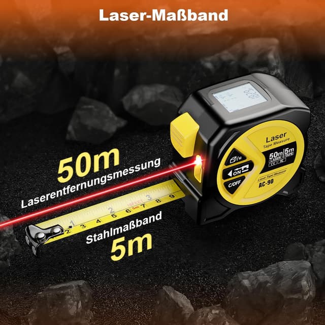 Thumbnail 5 de FNITAER Laser Entfernungsmesser 50 m