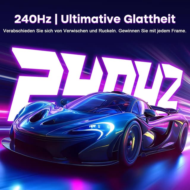 Thumbnail 5 de Amzfast Curved Gaming Monitor 34 Zoll 240Hz