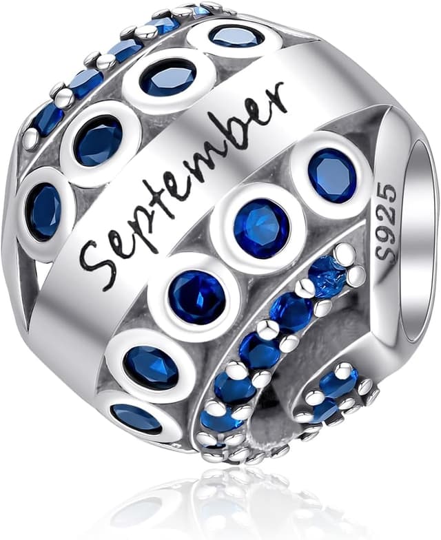 Detalle de LMLMECREA Geburtsstein Charms 925 Silber