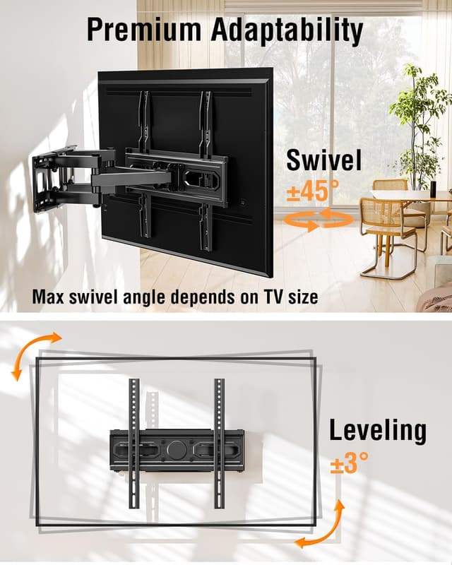 Detalle de EconoMe TV Wall Mount Full Motion 65"