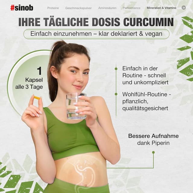 Thumbnail 4 de Curcumin 95% Kurkuma Kapseln 60 💊