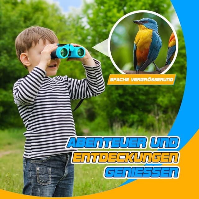 Detalle 2 de Kinder Fernglas 8X21 Vogelbeobachtungs-Handbuch