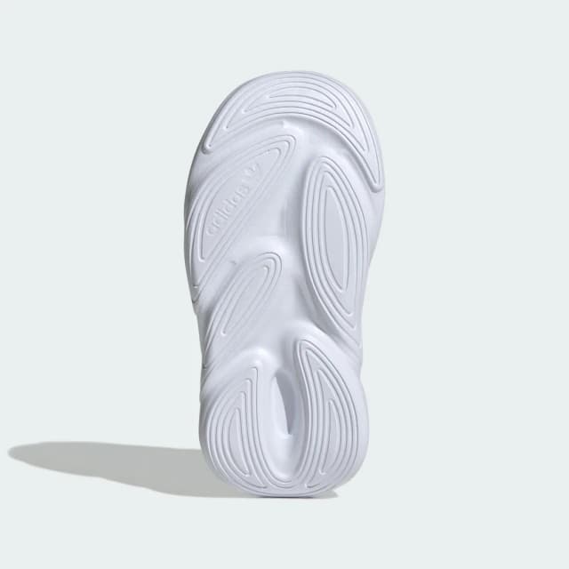 Detalle de adidas Ozelia Elastic Lace Shoes Kids en gris