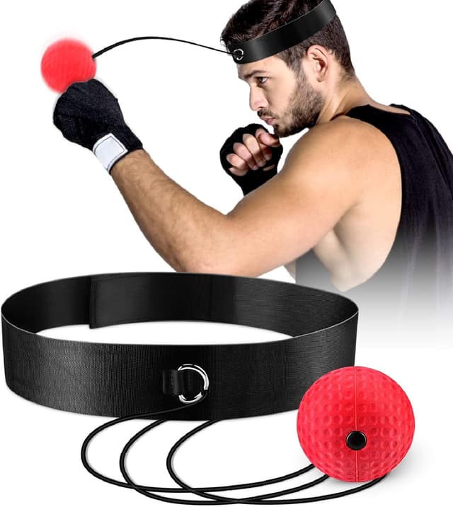 Detalle de OOTO Upgraded Boxing Reflex Ball for Training 🥊