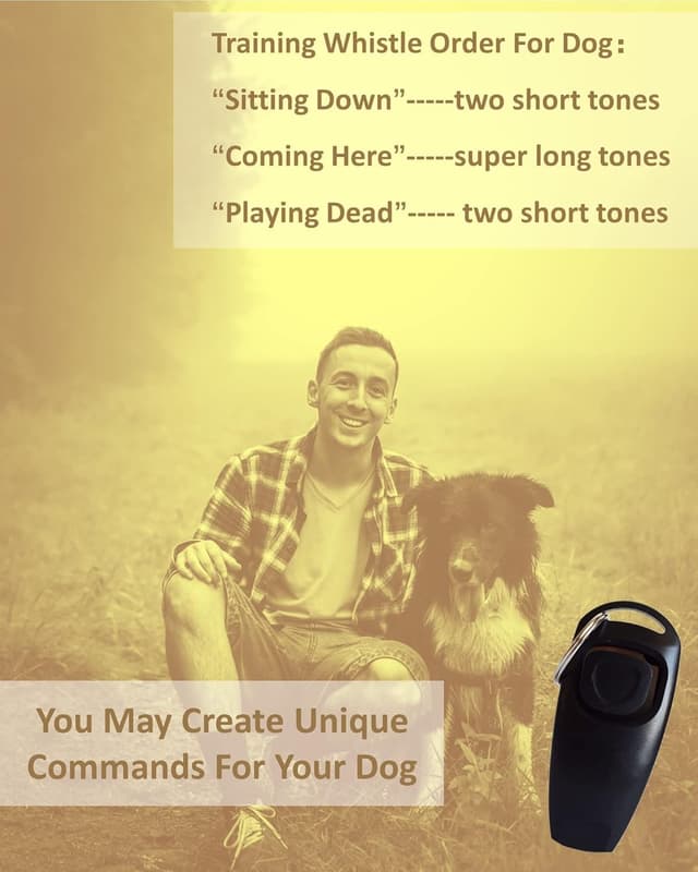 Thumbnail 3 de TODREMOU Hundepfeife Rütter Rückruf 1️⃣