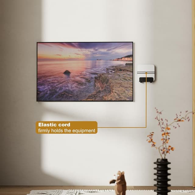 Thumbnail 4 de RICOO Z0601 Soporte Pared para TV-Box y Reproductor