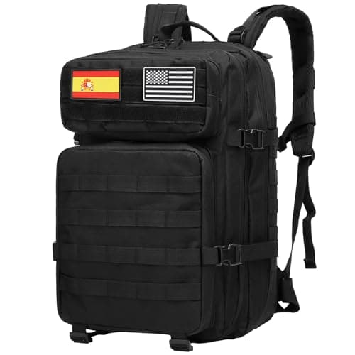 Imagen de Delgeo Mochila Tactica 45L Militar,Gran Capacidad 45 * 30 * 20cm Mochila,Plegable Impermeable Mochila Para Montañismo,Senderismo,Camping y Viajes en OfertitasTOP