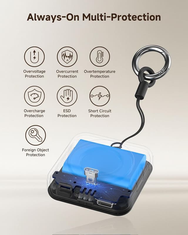 Thumbnail 6 de Garmin Watch Charger 1200mAh Portable Power Bank