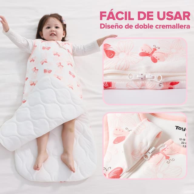 Thumbnail 6 de ToyaTec Saco de Dormir para Bebé 2.5 TOG