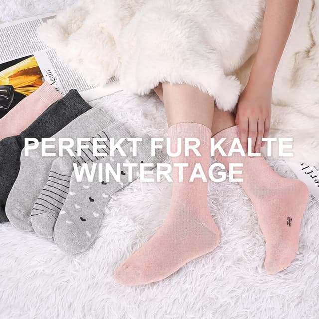 Thumbnail 6 de inaWarm Calcetines Invierno Mujer 6 pares