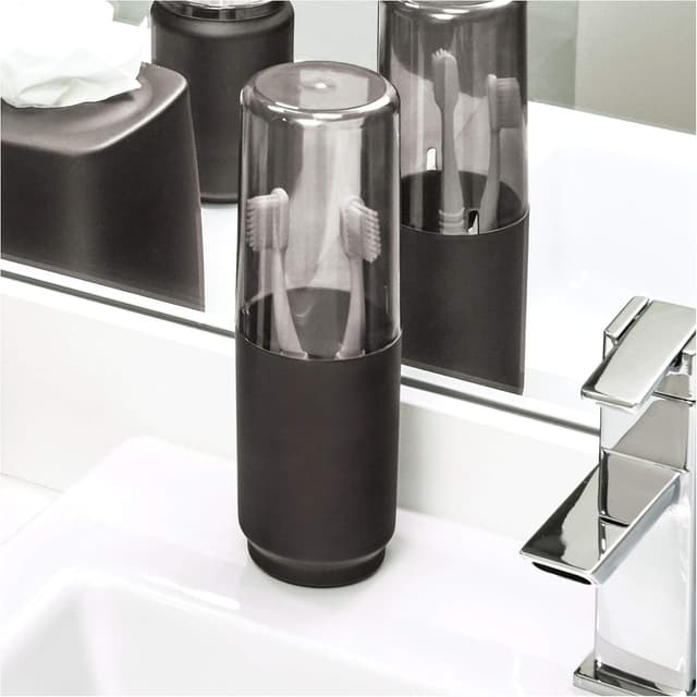 Thumbnail 1 de iDesign Austin Covered Toothbrush Holder 🪥