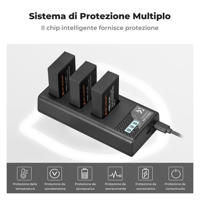 Thumbnail 4 de K&F CONCEPT LP-E17 Batteria 1250 mAh