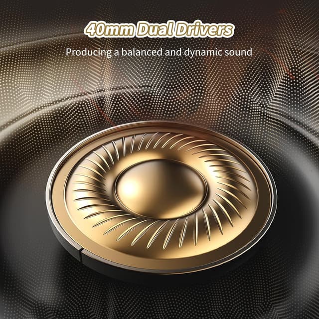 Thumbnail 5 de KVIDIO Bluetooth Headphones 55h playback đź“§