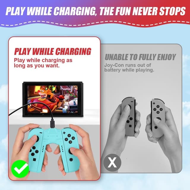 Thumbnail 4 de OFFCUP Joy Con Charging Grip for Switch