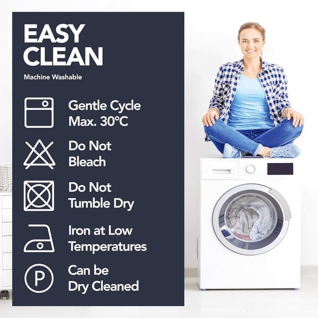 Thumbnail 6 de Deconovo Rideaux occultants Bleu Marine 140x290