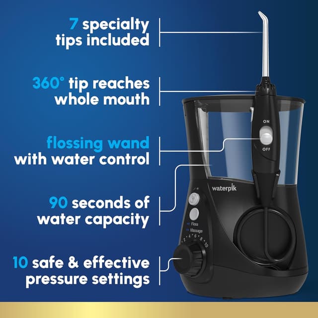 Detalle 2 de Waterpik Aquarius water flosser 22 oz 🦷