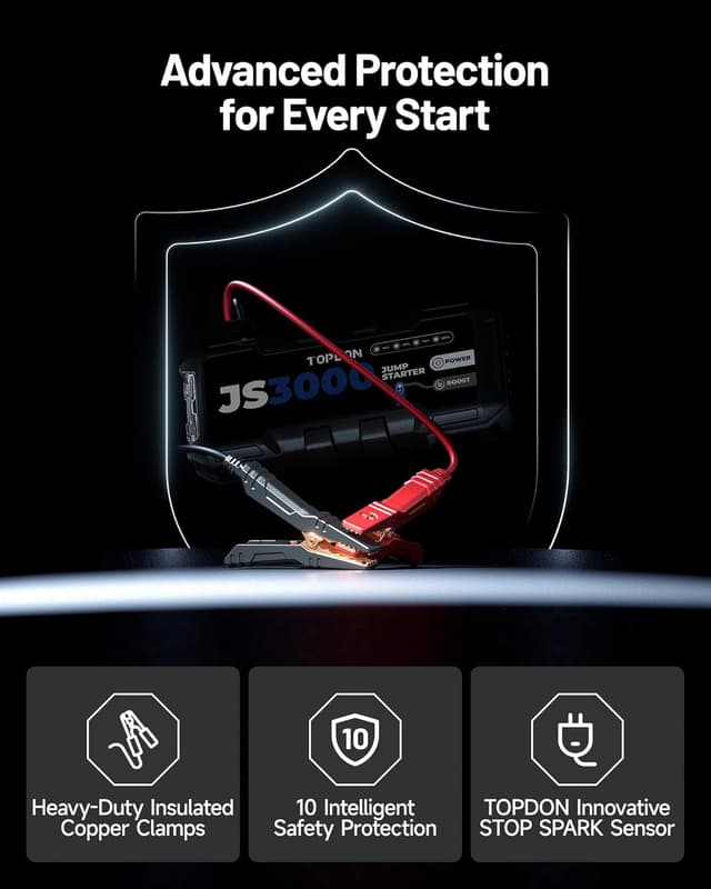 Thumbnail 4 de TOPDON JS3000 Starthilfe 24000mAh