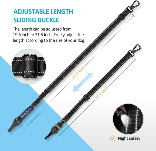 Thumbnail 4 de IOKHEIRA Hunde Sicherheitsgurt 50–80 cm