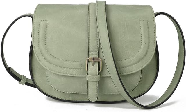 Detalle 2 de AFKOMST crossbody bag for women (small satchel & shoulder bag) in vegan leather