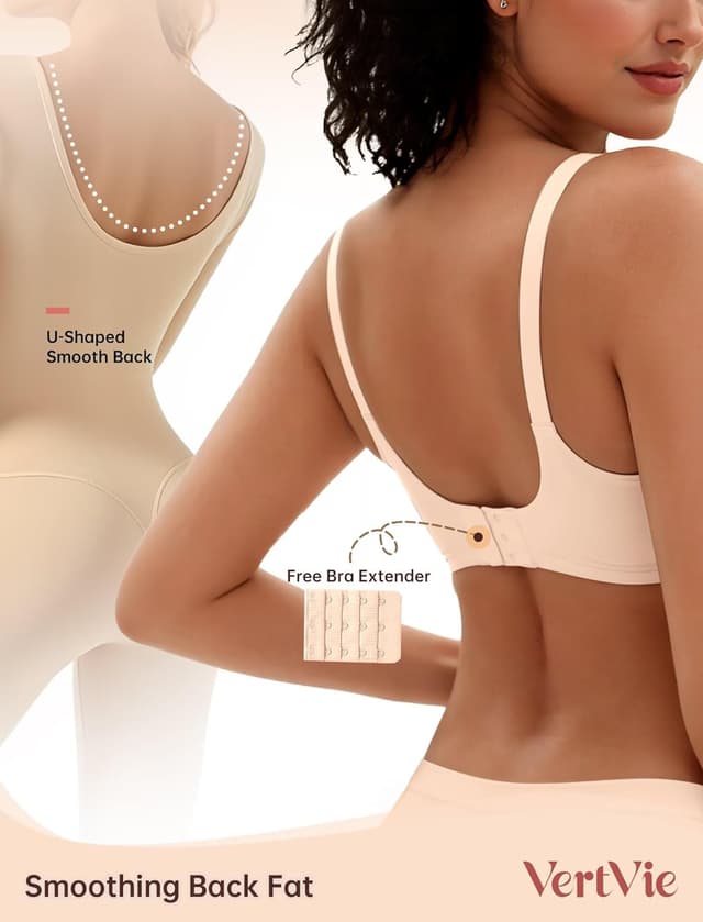 Thumbnail 3 de Vertvie Wireless Push Up Bra 3D Support