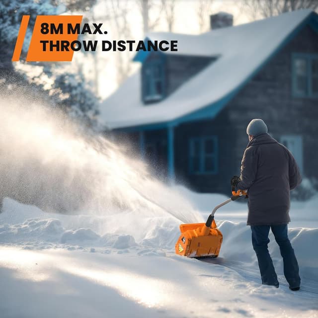 Thumbnail 4 de Gogonova 2x20V Akku-Schneefräse 35 cm