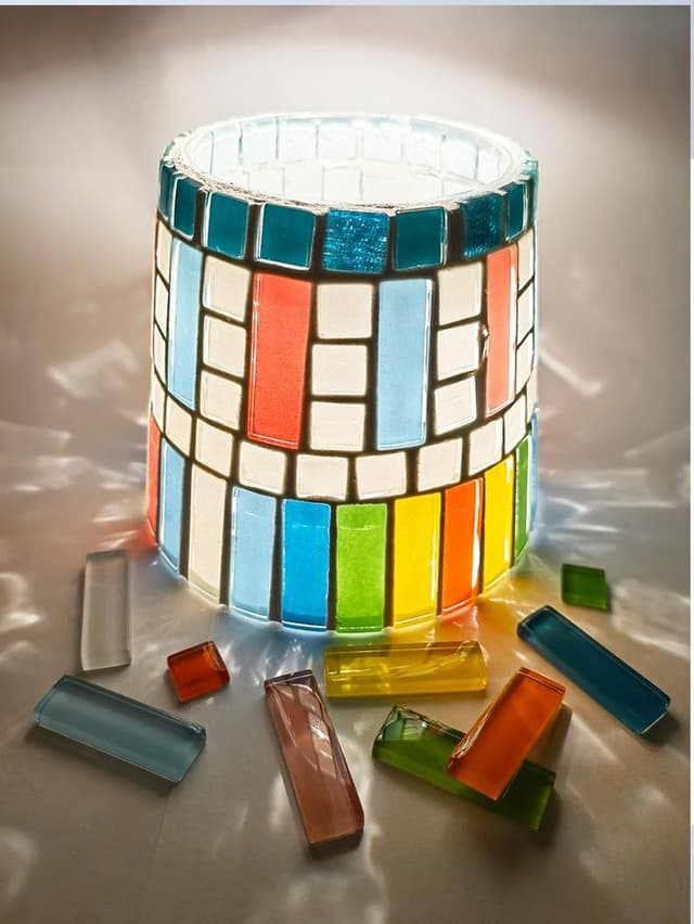 Thumbnail 5 de Mosaik-Buntglasstreifen 200 g Bastelglas 🎨