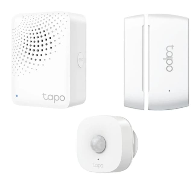 Imagen de TP-Link TAPO H100 Hub inteligente con alarma y 2 sensores en OfertitasTOP