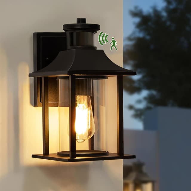 Detalle de LMP PIR outdoor wall light with motion
