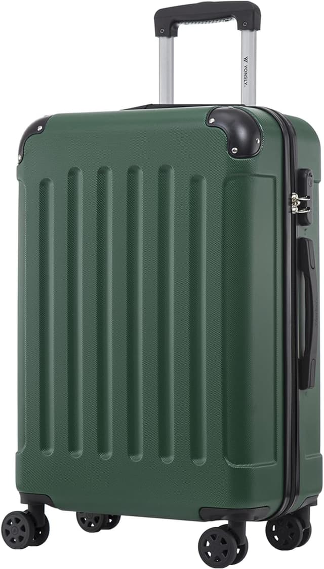 Detalle de yonsly Trolley Koffer Dunkelgrün L