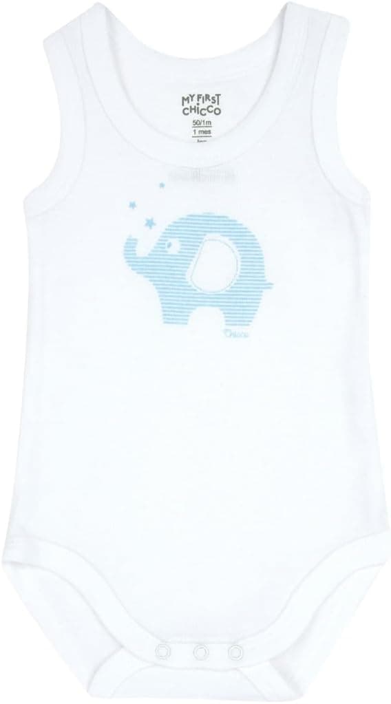 Detalle de Bodies bébé garçon Chicco lot de 4