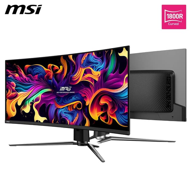 Detalle 2 de MSI MPG 341CQPX QD-OLED 34-inch UWQHD curved gaming monitor (3440 x 1440, 240Hz)