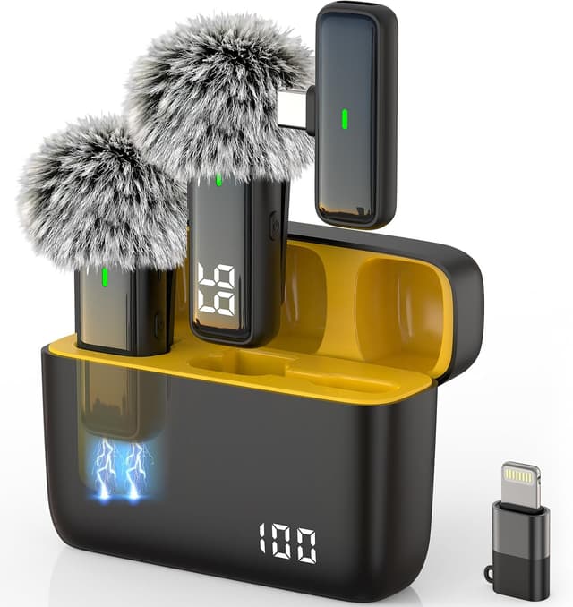 Imagen de NPTCL Wireless Microphone 24H 🎤 en OfertitasTOP