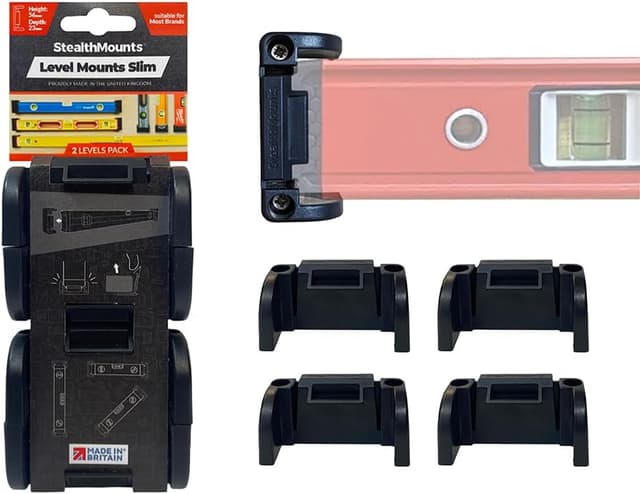 Detalle de StealthMounts Universal Level Holder Slim 56 mm