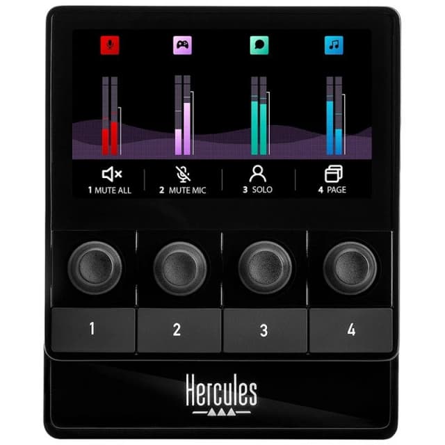 Thumbnail 3 de Hercules Stream 100 controlador streaming 8 pistas, 1 pantalla