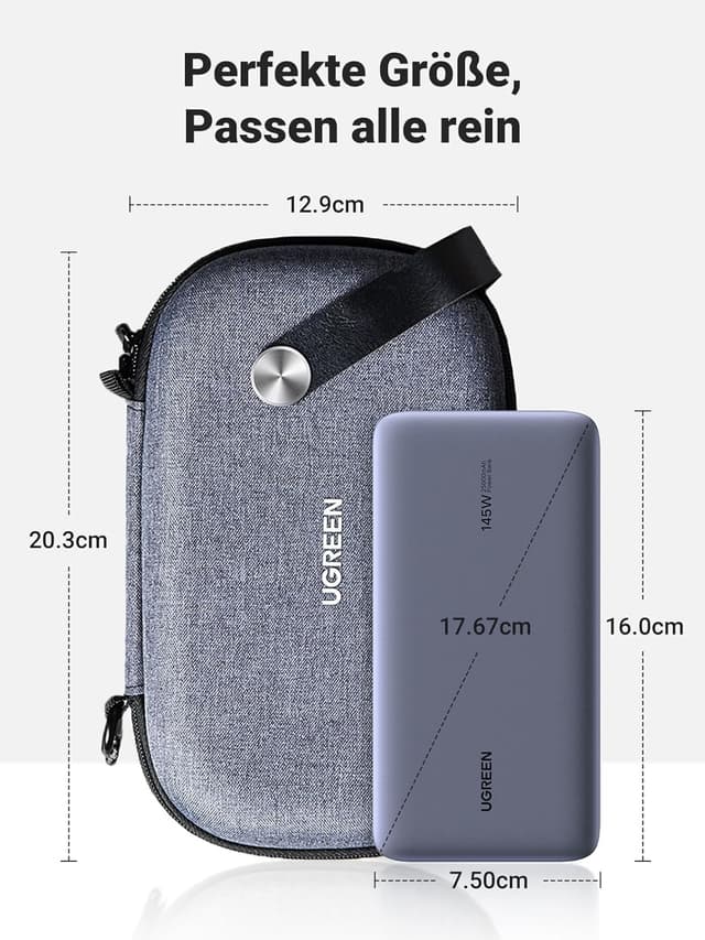 Detalle de UGREEN Aufbewahrungstasche Organizer 20,3 cm