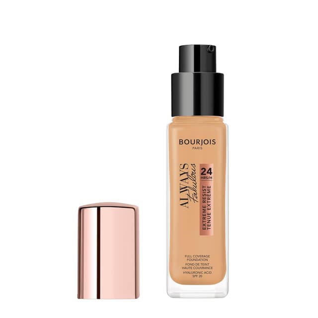 Detalle de Bourjois Foundation Always Fabulous 120 Light Ivory – High-Coverage Make-up mit 24h Halt