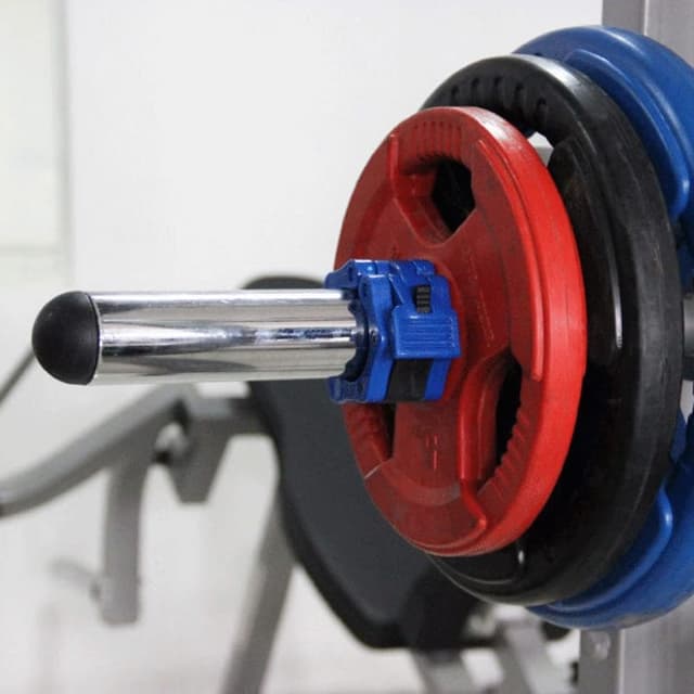 Detalle de Tioamy Hantelverschlüsse / Spinlock Klemmen für olympische Langhantel 50 mm (1 Paar)