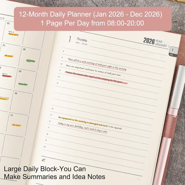 Thumbnail 2 de Holderzwu Agenda accademica A5 2026 📒