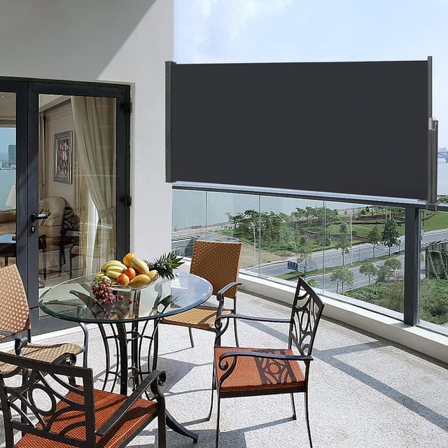 Thumbnail 6 de LZQ Seitenmarkise 100 x 300 cm Sichtschutz