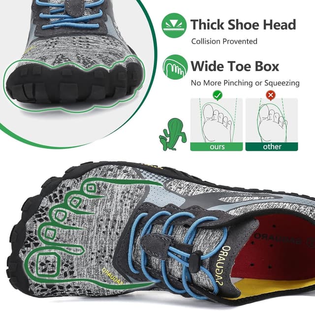 Thumbnail 2 de SAGUARO chaussures barefoot trail 4 saisons